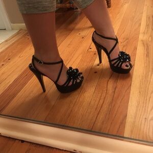 Bebe heels - NEVER WORN